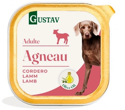 Picture of Gustav Dog Lamb Pate 150gr